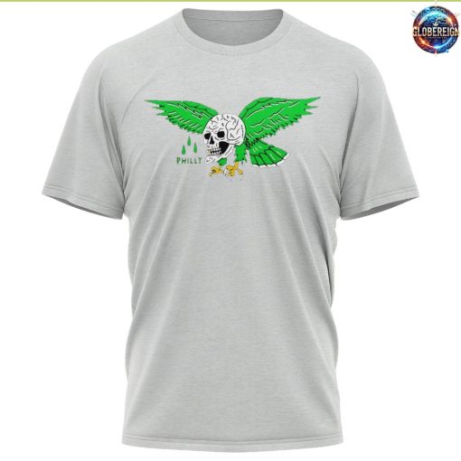 Philadelphia Eagles Philly Skull 2025 Limited Edition T-Shirt