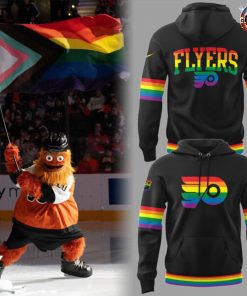 Philadelphia Flyers NHL Fanatics Gritty Pride Night Hoodie