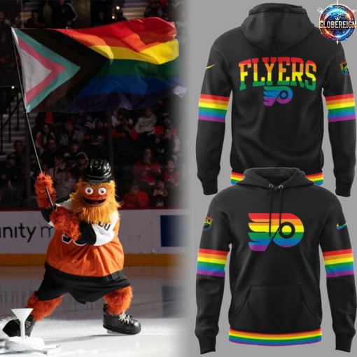 Philadelphia Flyers NHL Fanatics Gritty Pride Night Hoodie