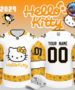 Pittsburgh Penguins x Hello Kitty 50th Anniversary Hockey Jersey