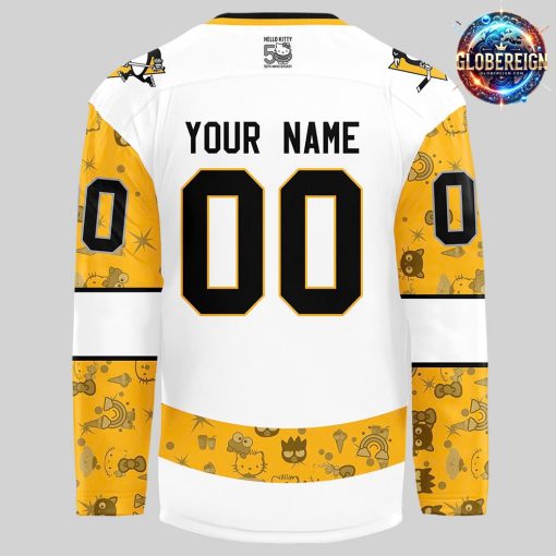 Pittsburgh Penguins x Hello Kitty 50th Anniversary Hockey Jersey