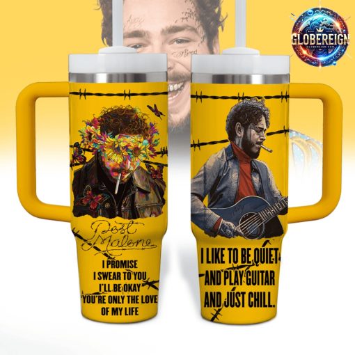 Post Malone Flower Limited Edition Stanley Tumbler Cup