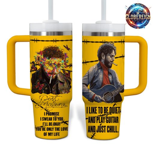 Post Malone Flower Limited Edition Stanley Tumbler Cup