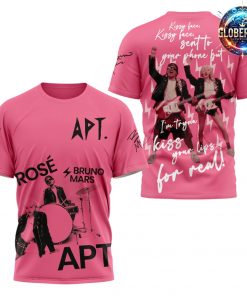 ROSÉ & Bruno Mars APT Special 2024 Pink T-Shirt