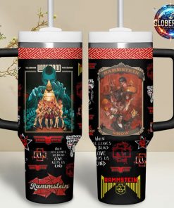 Rammstein Rock Band Stanley Tumbler Cup 40oz