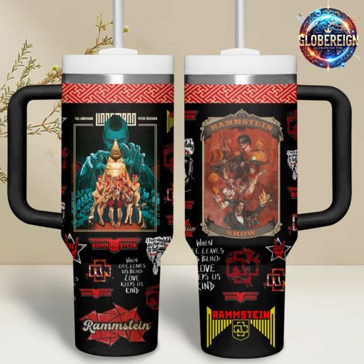 Rammstein Rock Band Stanley Tumbler Cup 40oz