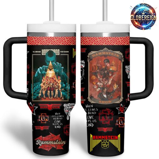 Rammstein Rock Band Stanley Tumbler Cup 40oz