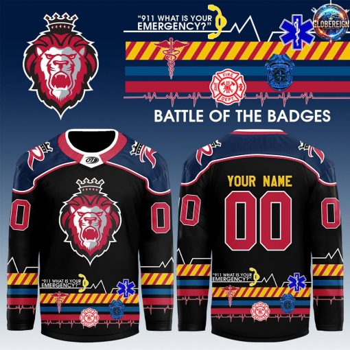 Reading Royals Battle of the Badges Special Edition Hockey Jersey