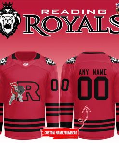 Reading Royals Red Knights New Custom Edition Hockey Jersey