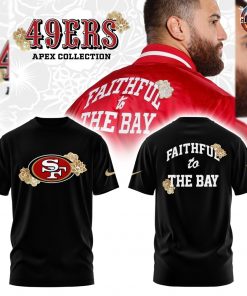 San Francisco 49ers NFL Faithful to the Bay Black T-Shirt