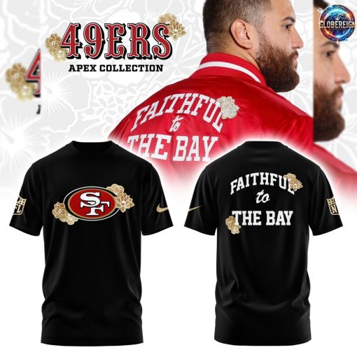 San Francisco 49ers NFL Faithful to the Bay Black T-Shirt