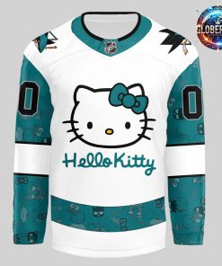 San Jose Sharks x Hello Kitty 50th Anniversary Hockey Jersey