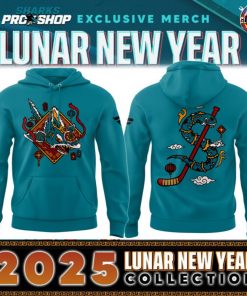 San Jose Sharks Lunar New Year 2025 Hoodie