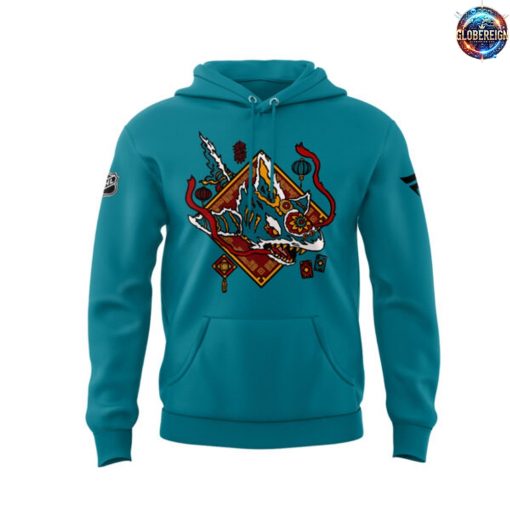 San Jose Sharks Lunar New Year 2025 Hoodie