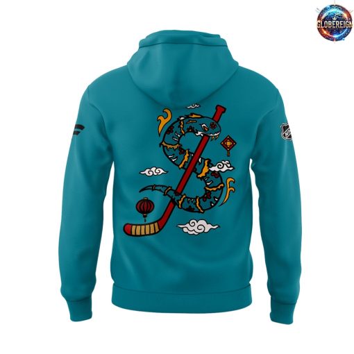 San Jose Sharks Lunar New Year 2025 Hoodie