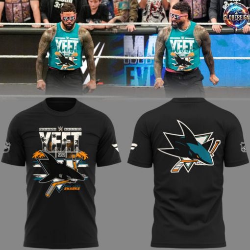 San Jose Sharks YEET Limited Edition Black T-Shirt