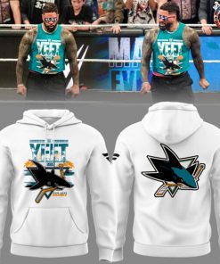 San Jose Sharks YEET Limited Edition White Set Hoodie