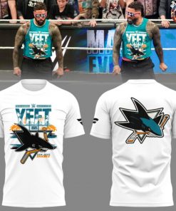 San Jose Sharks YEET Limited Edition White T-Shirt