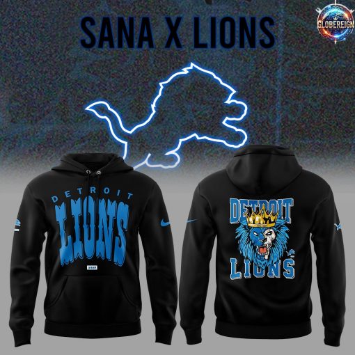 Sana X Detroit Lions Collection Limited Edition Hoodie