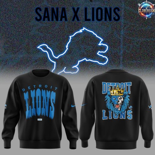 Sana X Detroit Lions Collection Limited Edition Sweatshirt