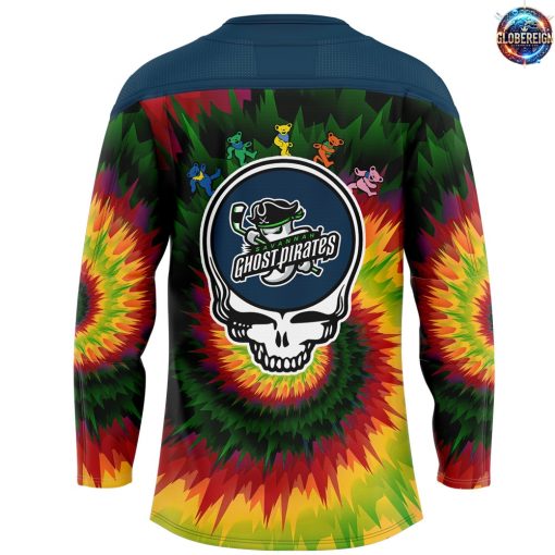 Savannah Ghost Pirates x Grateful Dead Night Special Hockey Jersey