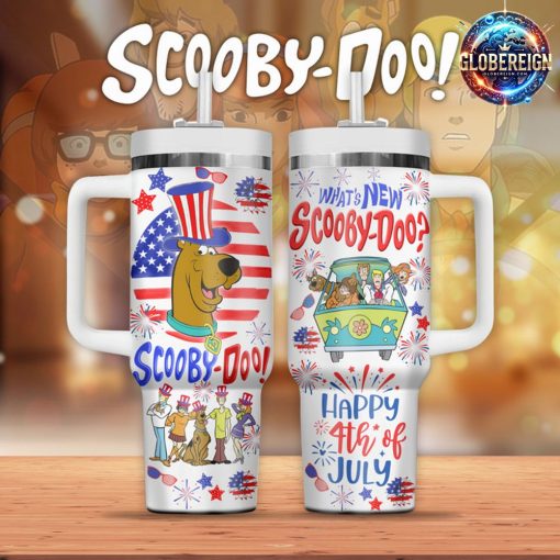 Scooby-Doo Happy 4th of July Stanley Tumbler 40oz