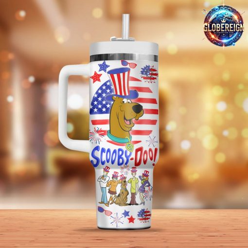 Scooby-Doo Happy 4th of July Stanley Tumbler 40oz