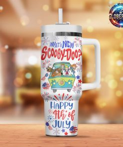 Scooby Doo Happy 4th of July Stanley Tumbler 40z