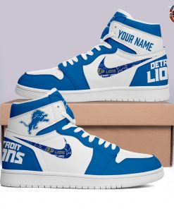 Detroit Lions Custom Limited Edition Air Jordan 1 Sneaker