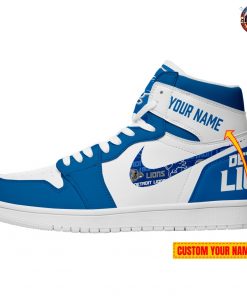 Sneaker Detroit Lions Costom Limited Edition Air Jordan 1