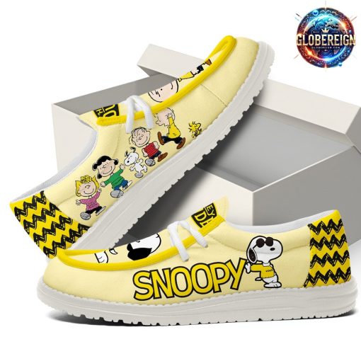 Snoopy Limited Edition Hey Dude Shoes