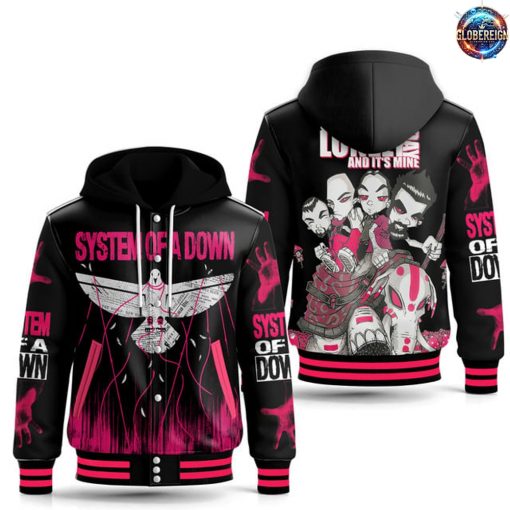 Special Edition System of a Down Hooded Varsity Jacket