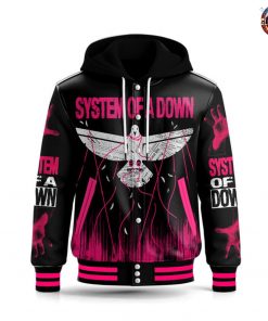 Special Edition System of a Down Hooded Varsity Jacket