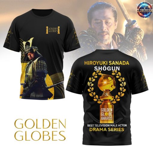 Special Hiroyuki Sanada Golden Globe T-Shirt