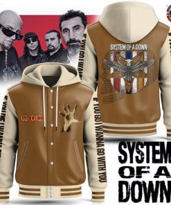 System Of A Down Limited Edition Hooded Baseball Jacket