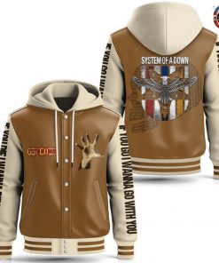 System Of A Down Limited Edition Hooded Baseball Jacket