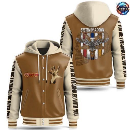 System Of A Down Limited Edition Hooded Baseball Jacket