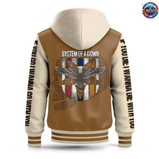 System Of A Down Limited Edition Hooded Baseball Jacket