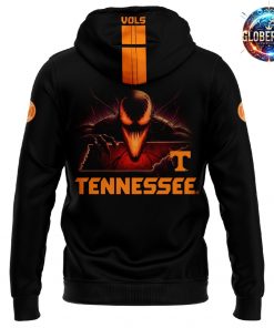 Tennessee Vols Football Venom Dark Mode Special Zip Hoodie