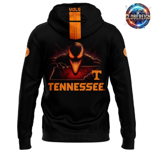 Tennessee Vols Football Venom Dark Mode Special Zip Hoodie