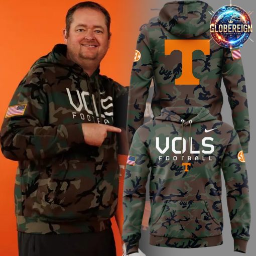 Tennessee Vols Military Appreciation Camo Hoodie