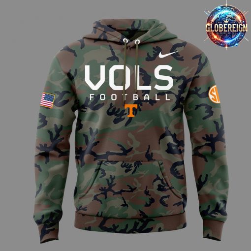 Tennessee Vols Military Appreciation Camo Hoodie