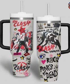 The Clash Rock Band Limited Edition Stanley Tumbler Cup