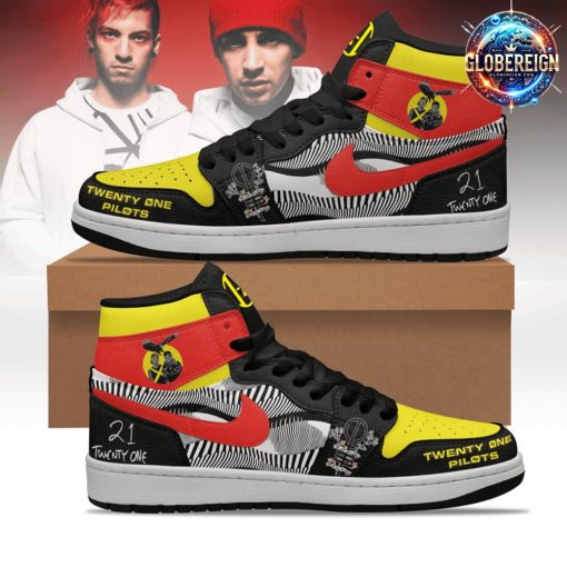 Twenty One Pilots Blurryface Nike Air Jordan 1