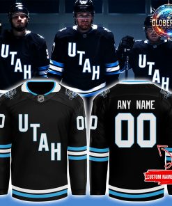 Utah Hockey Club 2024 Black Hockey Jersey