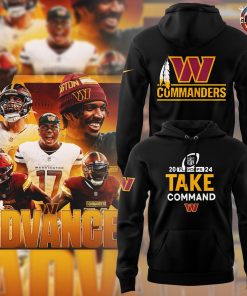 Washington Commanders 2024 NFL Playoffs Hoodie