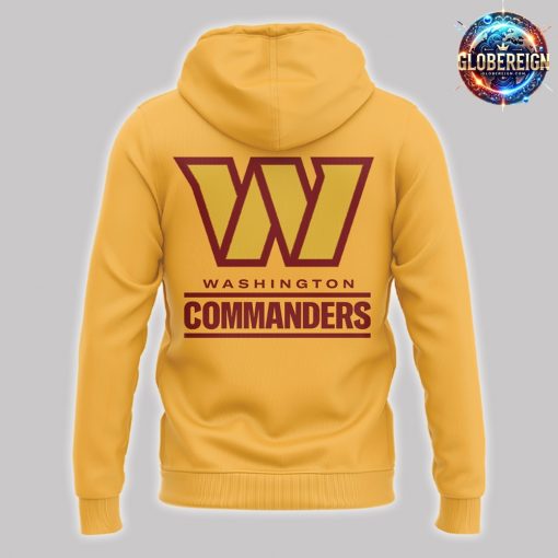 Washington Commanders Jayden Daniels Football Yellow Hoodie