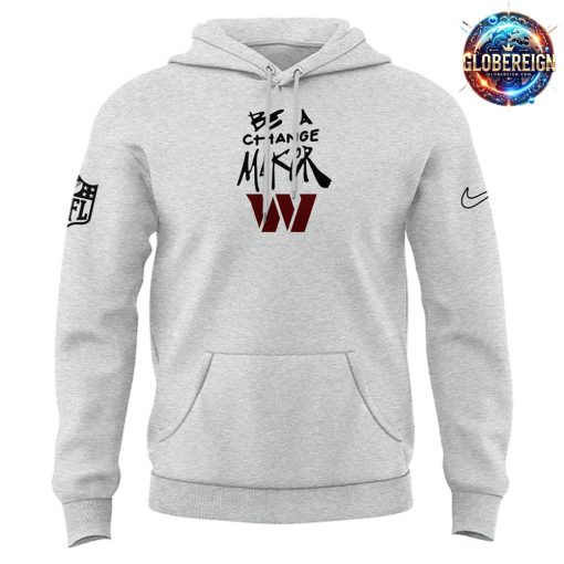 Washington Commanders NFL Be A Change Maker Hoodie