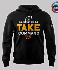 Washington Commanders Playoffs NFL 2024 Black Hoodie