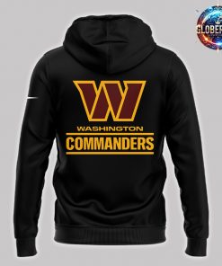 Washington Commanders Playoffs NFL 2024 Black Hoodie